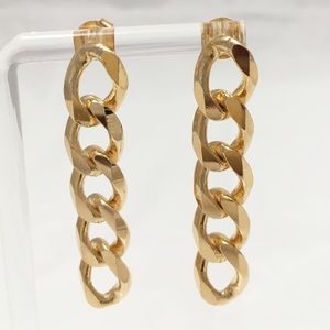 Gold Filled Five Link Earrings